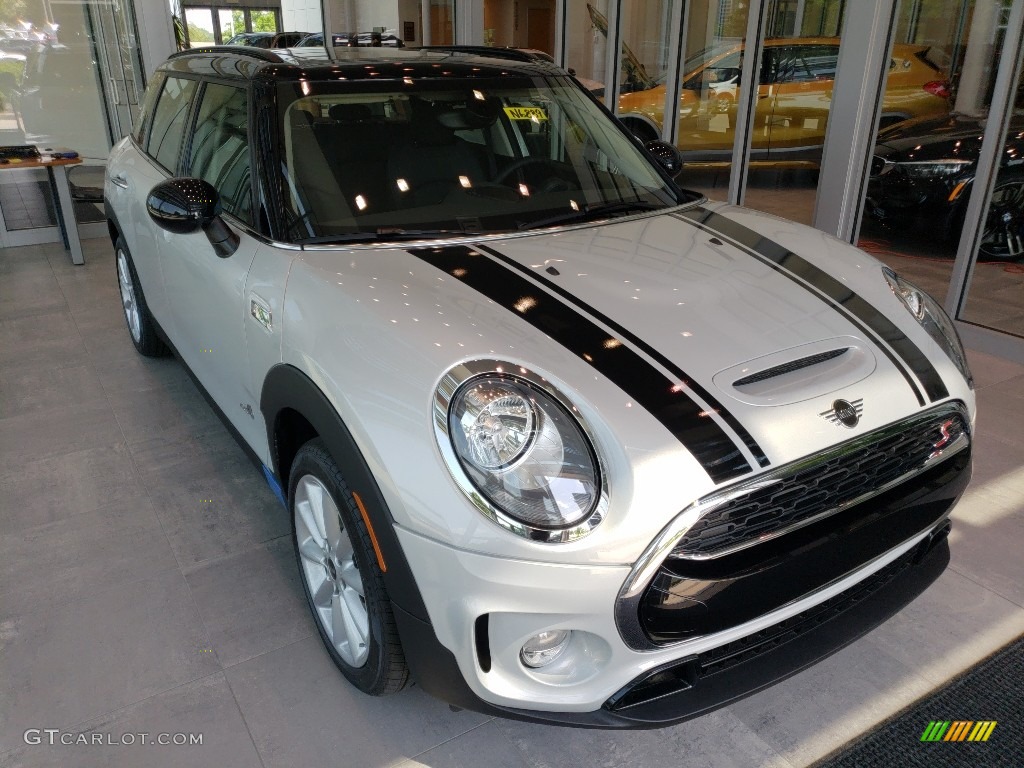 White Silver 2019 Mini Clubman Cooper S All4 Exterior Photo #127423619