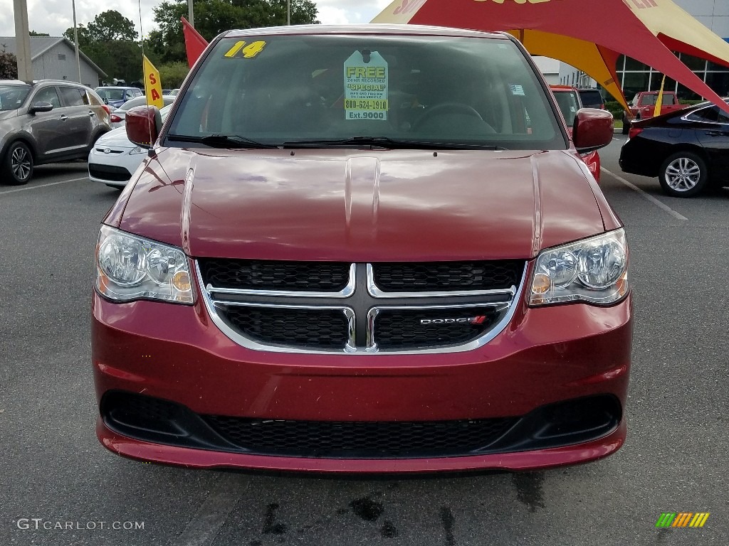 2014 Grand Caravan SE 30th Anniversary Edition - Deep Cherry Red Crystal Pearl / Black/Light Graystone photo #8