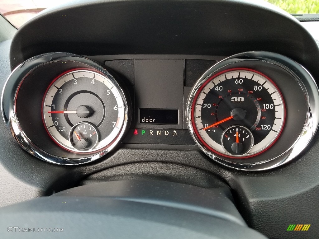 2014 Grand Caravan SE 30th Anniversary Edition - Deep Cherry Red Crystal Pearl / Black/Light Graystone photo #15