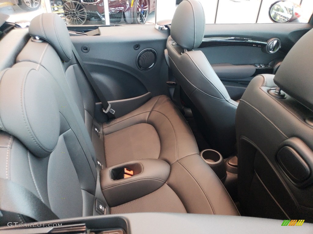 Carbon Black Interior 2019 Mini Convertible Cooper S Photo #127424057