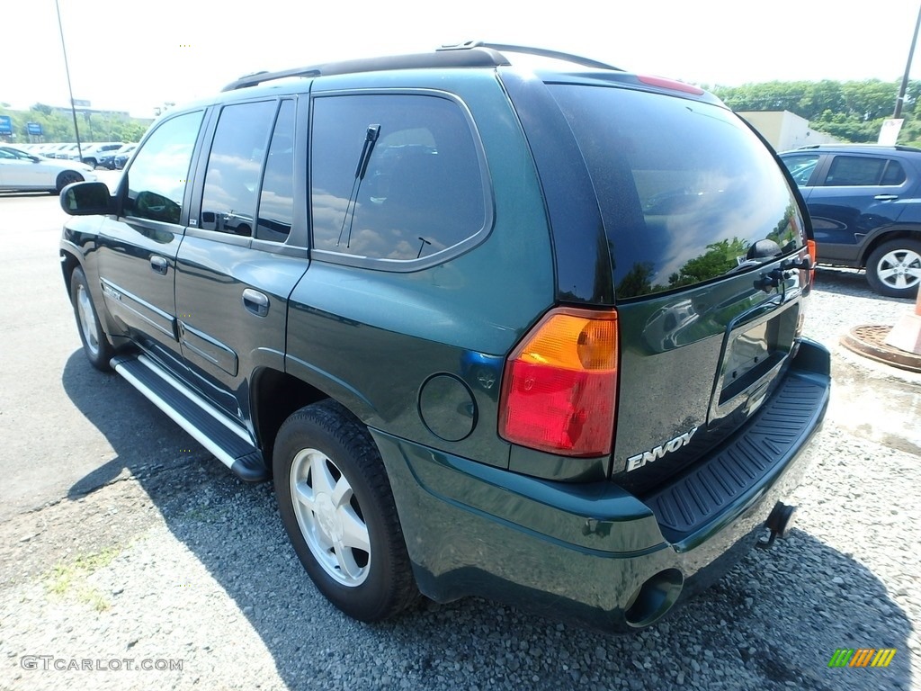 2002 Envoy SLE 4x4 - Polo Green Metallic / Medium Pewter photo #2