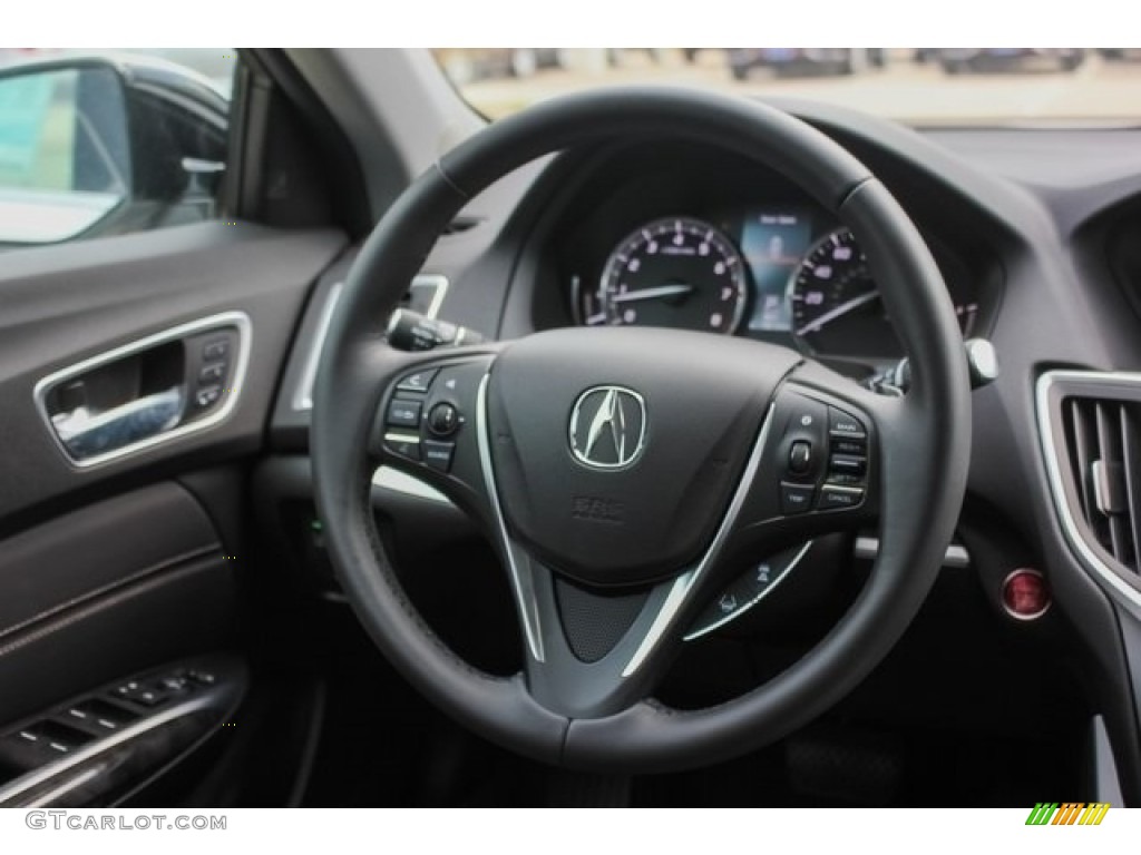 2018 TLX V6 Technology Sedan - Bellanova White Pearl / Ebony photo #24