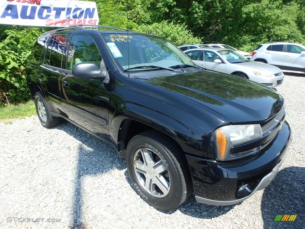 2005 TrailBlazer LT 4x4 - Black / Light Gray photo #5