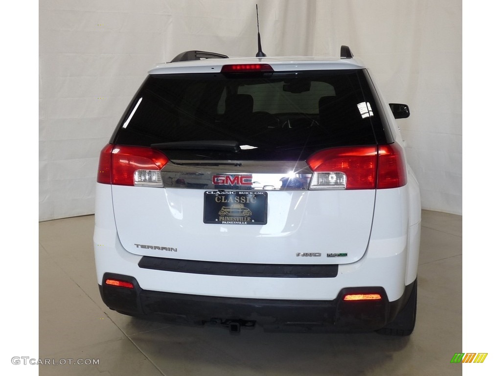 2012 Terrain SLE AWD - Olympic White / Jet Black photo #3