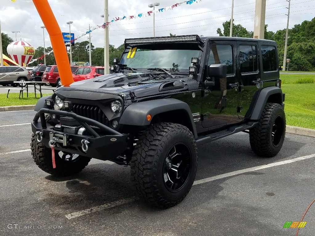 Black Jeep Wrangler Unlimited