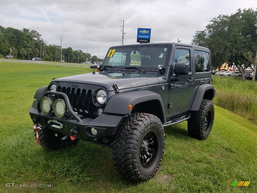 2017 Wrangler Sport 4x4 - Rhino / Black photo #1