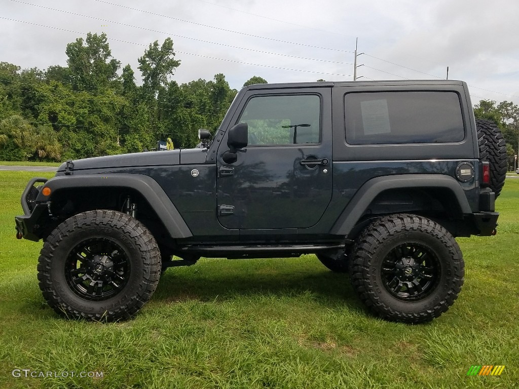2017 Wrangler Sport 4x4 - Rhino / Black photo #2
