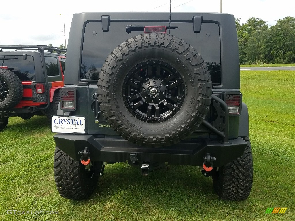 2017 Wrangler Sport 4x4 - Rhino / Black photo #4