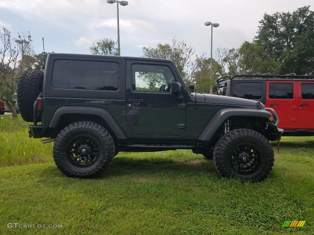 2017 Wrangler Sport 4x4 - Rhino / Black photo #6