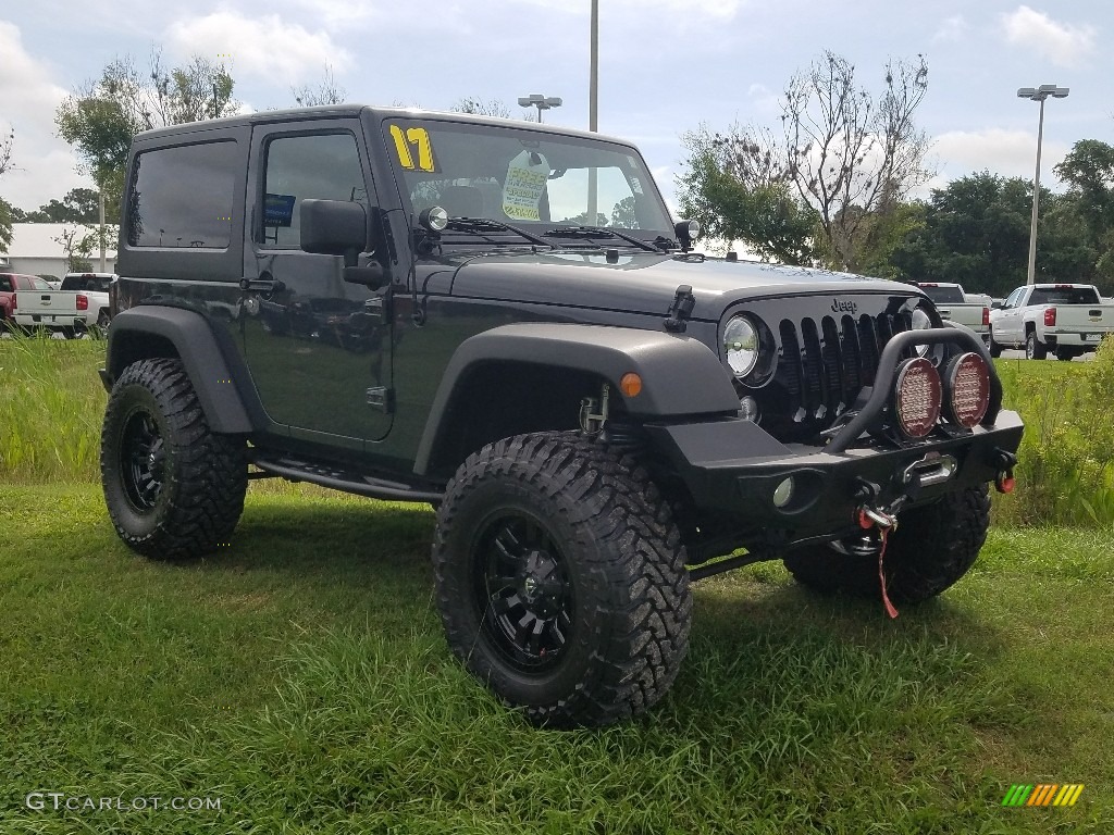 2017 Wrangler Sport 4x4 - Rhino / Black photo #7