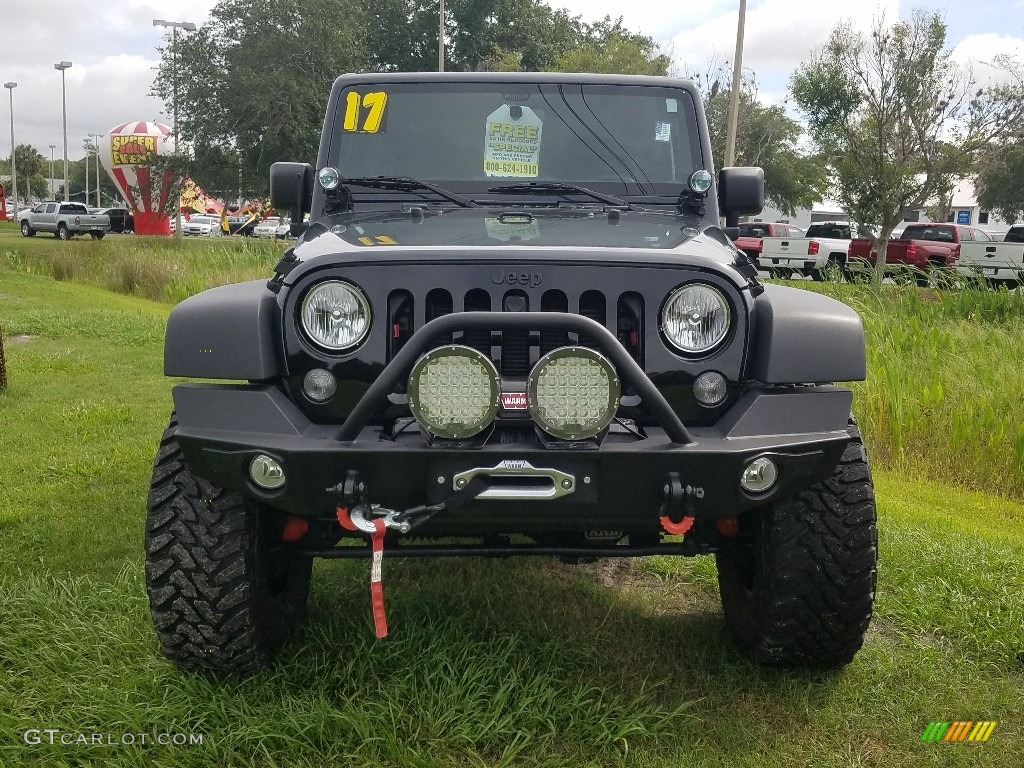 2017 Wrangler Sport 4x4 - Rhino / Black photo #8