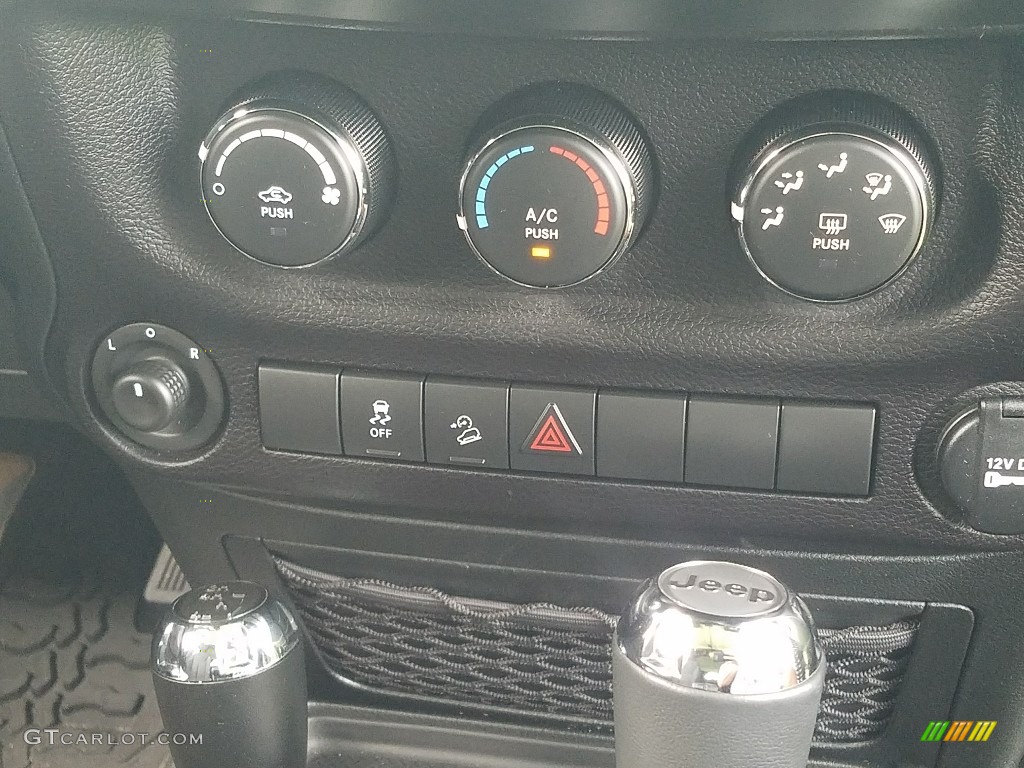 2017 Wrangler Sport 4x4 - Rhino / Black photo #16