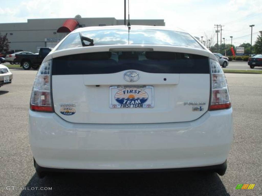 2006 Prius Hybrid - Super White / Beige photo #4
