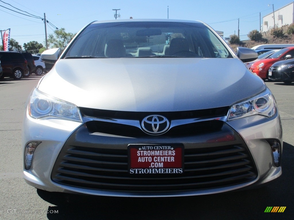 2015 Camry LE - Celestial Silver Metallic / Ash photo #2