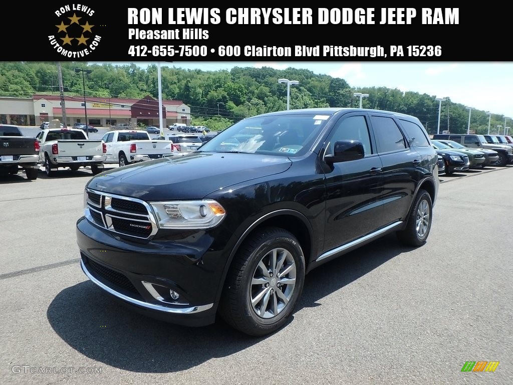 2018 Durango SXT AWD - DB Black Crystal / Black photo #1