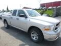 2012 Bright Silver Metallic Dodge Ram 1500 ST Quad Cab 4x4  photo #7