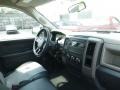 2012 Bright Silver Metallic Dodge Ram 1500 ST Quad Cab 4x4  photo #11