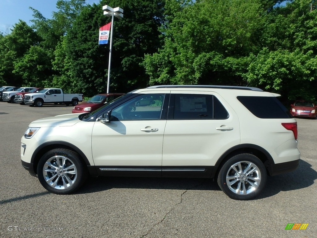 2018 Explorer XLT 4WD - Platinum Dune / Ebony Black photo #6