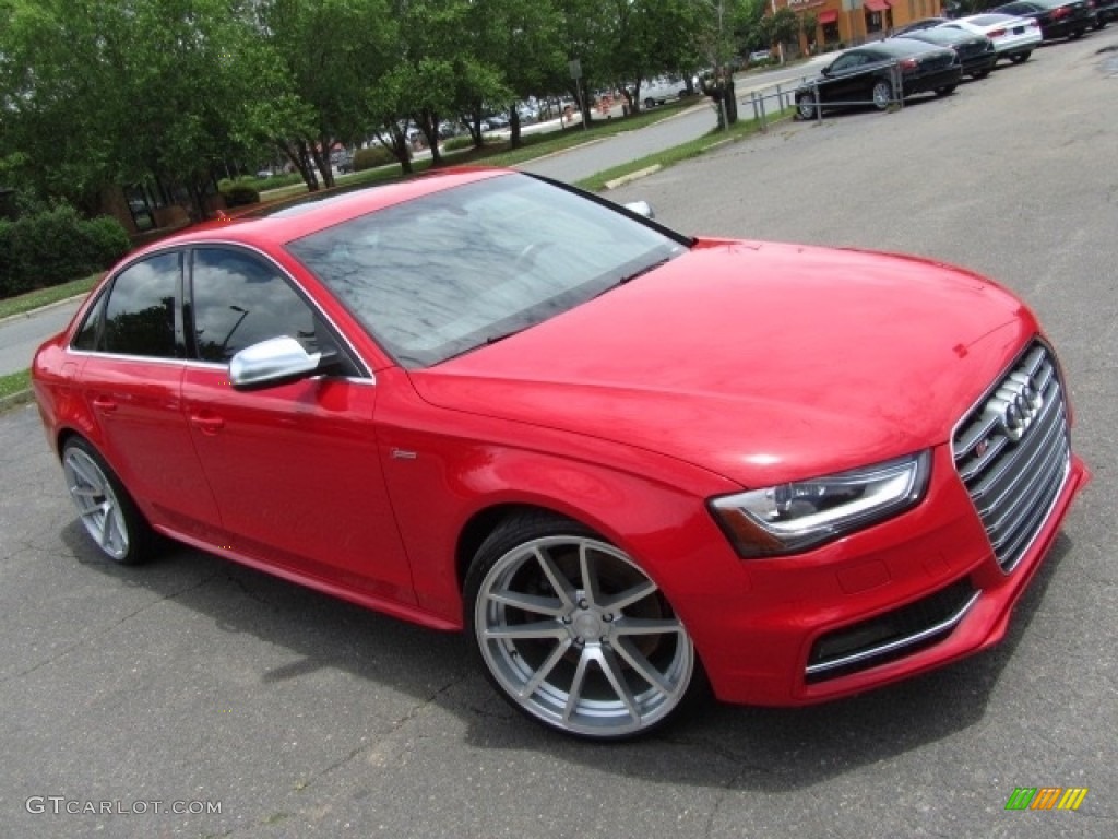Misano Red Pearl 2015 Audi S4 Prestige 3.0 TFSI quattro Exterior Photo #127435754