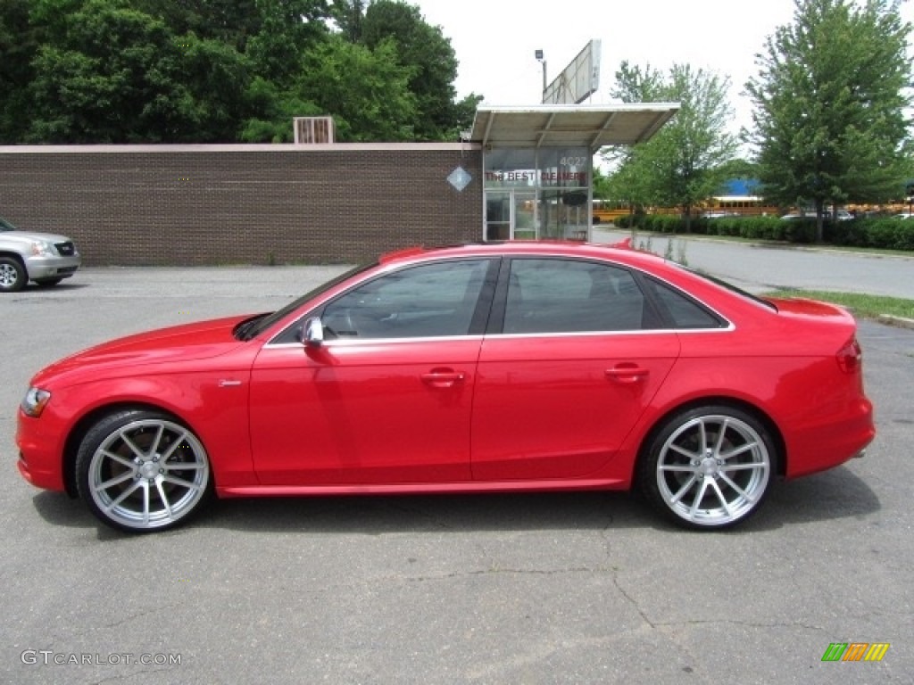 Misano Red Pearl 2015 Audi S4 Prestige 3.0 TFSI quattro Exterior Photo #127435772
