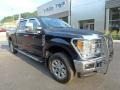 Shadow Black - F250 Super Duty Lariat Crew Cab 4x4 Photo No. 8