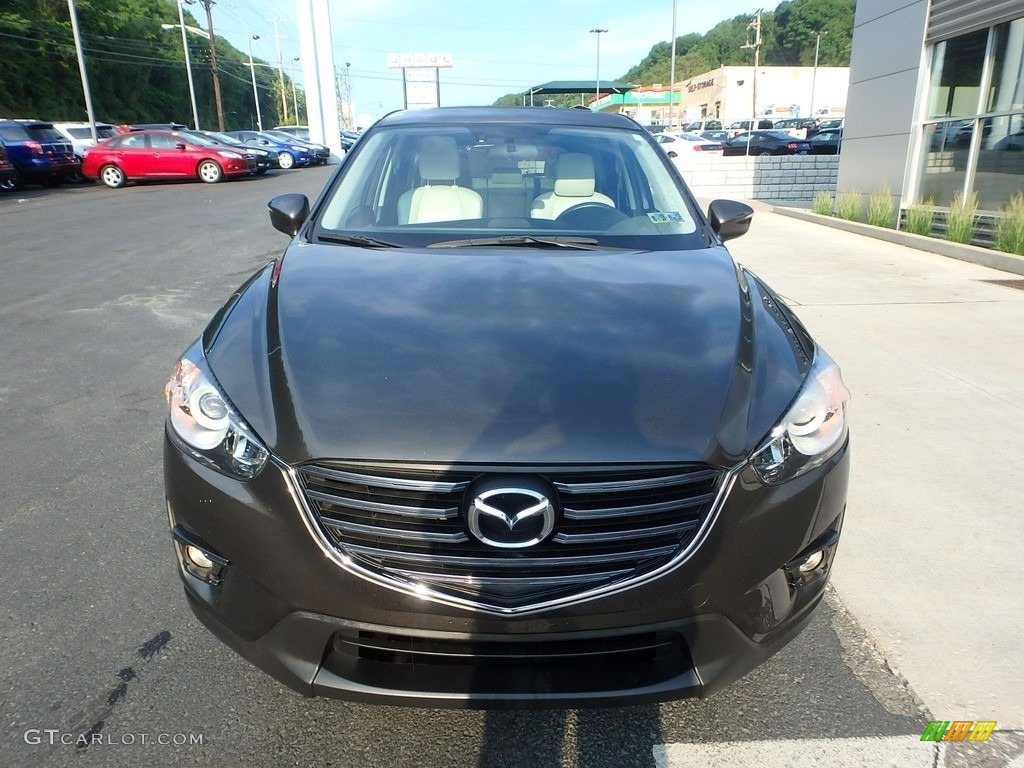 2016 CX-5 Grand Touring AWD - Sonic Silver Metallic / Parchment photo #7