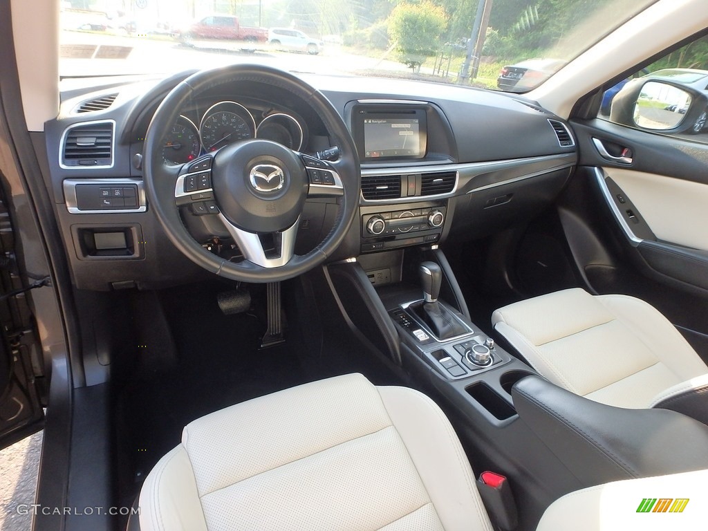 2016 CX-5 Grand Touring AWD - Sonic Silver Metallic / Parchment photo #16