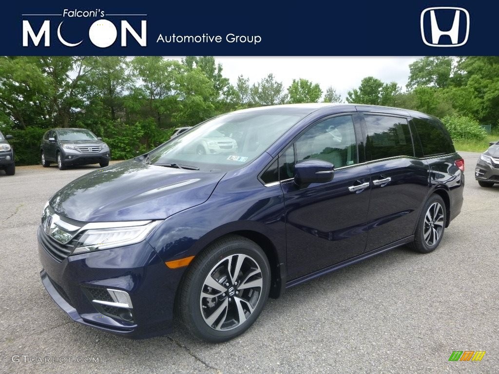 Obsidian Blue Pearl Honda Odyssey