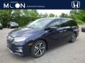 Obsidian Blue Pearl 2019 Honda Odyssey Elite