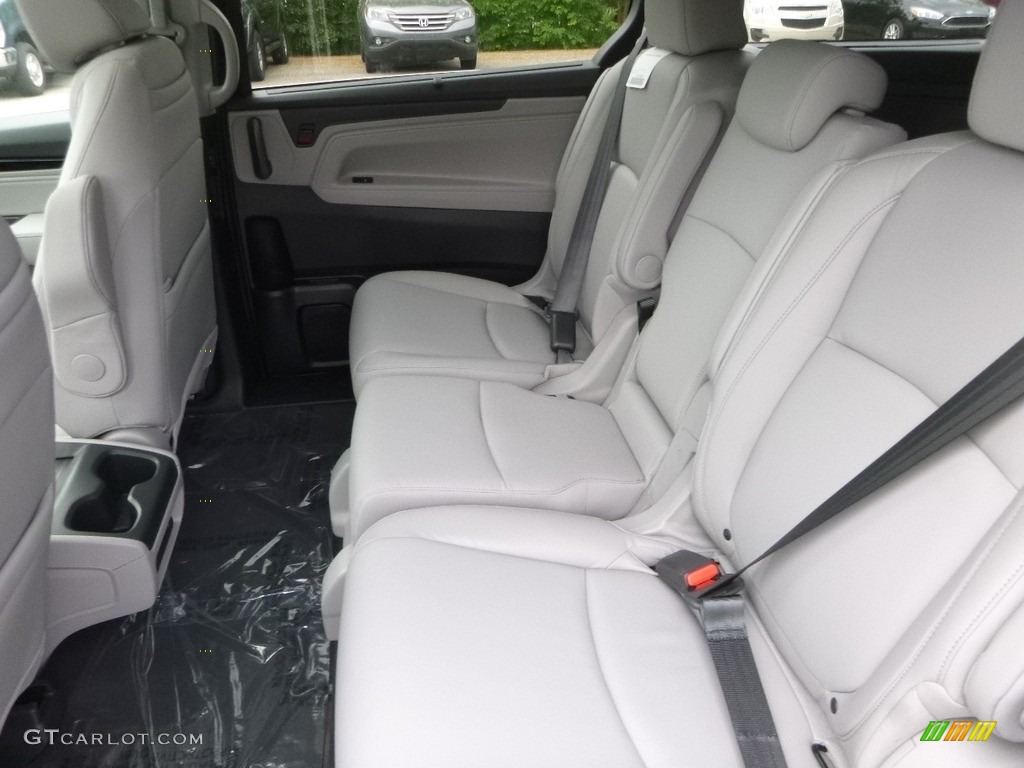 Gray Interior 2019 Honda Odyssey Elite Photo #127438424