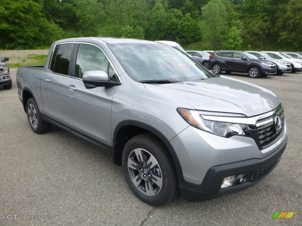Lunar Silver Metallic 2019 Honda Ridgeline RTL-T AWD Exterior Photo #127438739