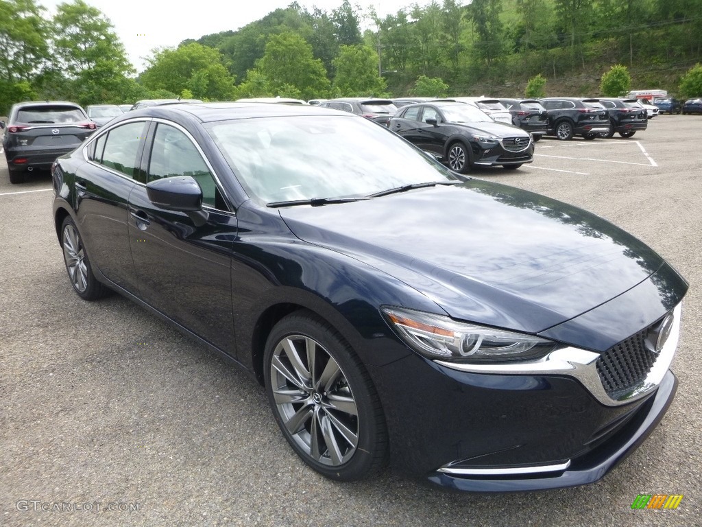 Deep Crystal Blue Mica 2018 Mazda Mazda6 Signature Exterior Photo #127441040