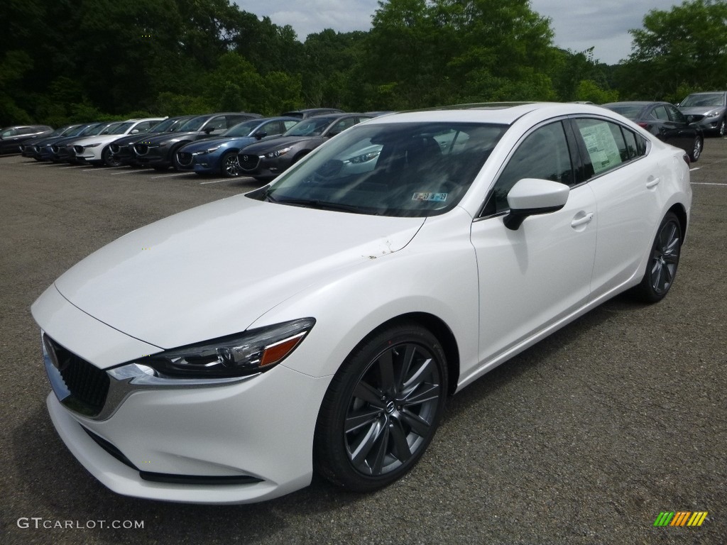 Snowflake White Pearl Mica 2018 Mazda Mazda6 Grand Touring Exterior Photo #127441493