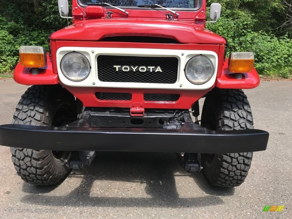 Red 1980 Toyota Land Cruiser FJ40 Exterior Photo #127442012