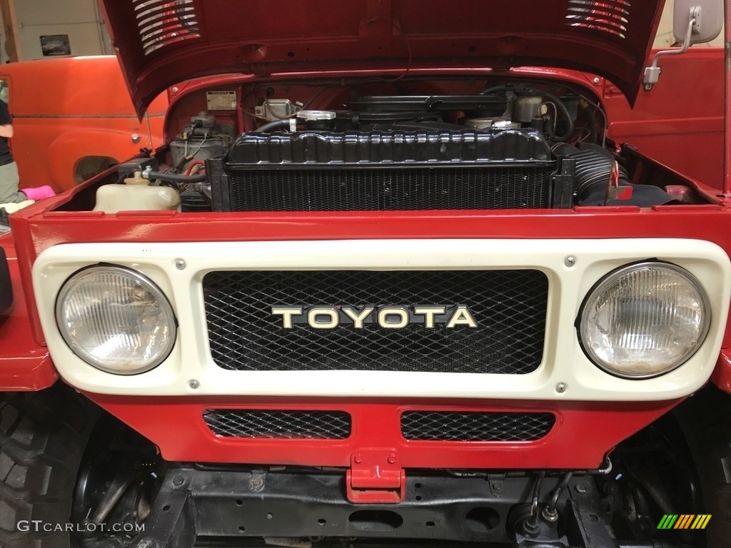 1980 Land Cruiser FJ40 - Red / Grey photo #29