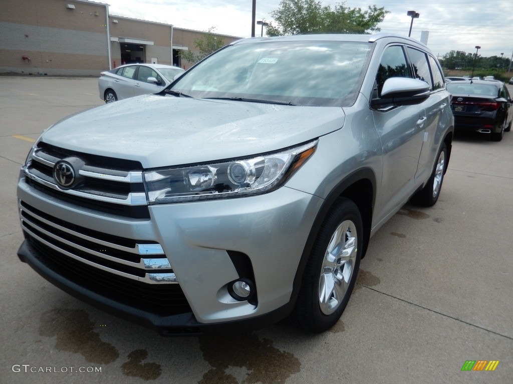 2018 Highlander Limited AWD - Celestial Silver Metallic / Black photo #1