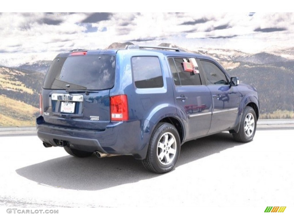 2010 Pilot Touring 4WD - Bali Blue Pearl / Gray photo #3