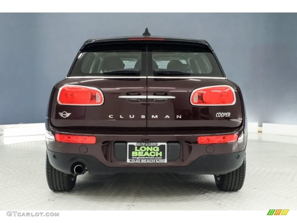 2018 Clubman Cooper - Pure Burgundy Metallic / Carbon Black photo #3