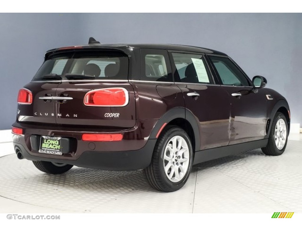 2018 Clubman Cooper - Pure Burgundy Metallic / Carbon Black photo #15