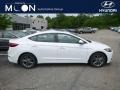 2018 Quartz White Pearl Hyundai Elantra Value Edition  photo #1