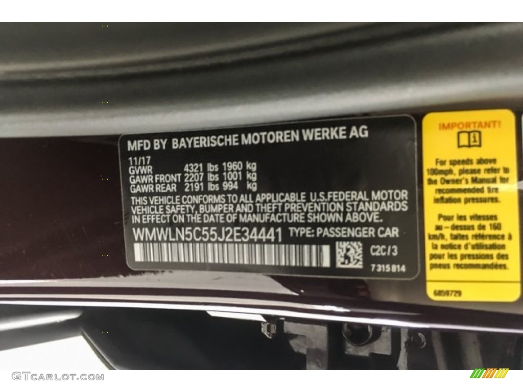 2018 Clubman Cooper - Pure Burgundy Metallic / Carbon Black photo #22