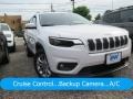 2019 Bright White Jeep Cherokee Latitude  photo #1