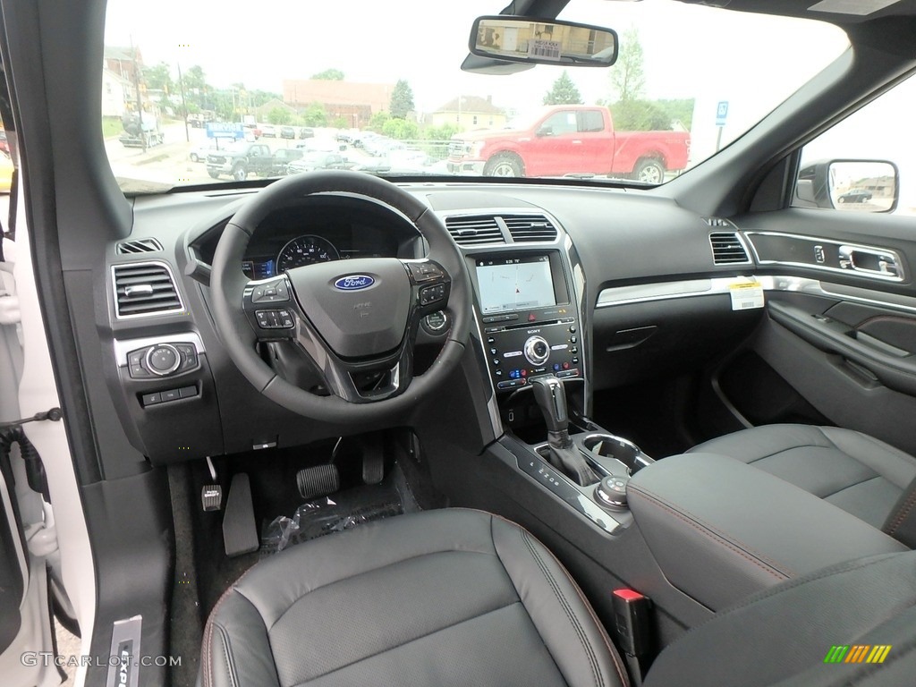2018 Explorer Sport 4WD - White Platinum / Ebony Black photo #12