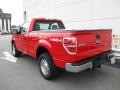 2011 Race Red Ford F150 XLT Regular Cab 4x4  photo #3