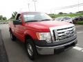 2011 Race Red Ford F150 XLT Regular Cab 4x4  photo #9