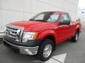 2011 Race Red Ford F150 XLT Regular Cab 4x4  photo #11