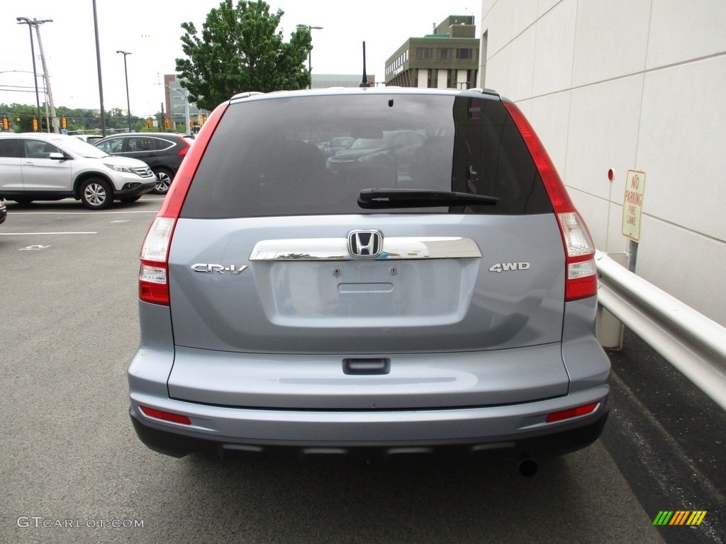 2010 CR-V EX AWD - Glacier Blue Metallic / Gray photo #4