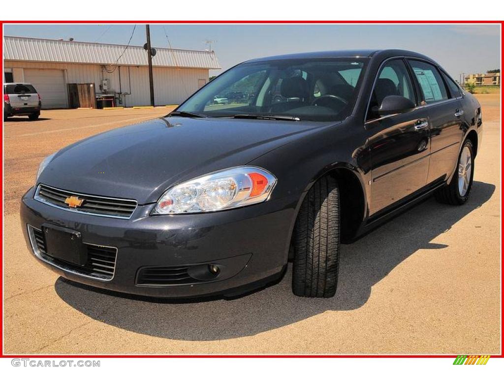 2008 Impala LTZ - Slate Metallic / Ebony Black photo #1