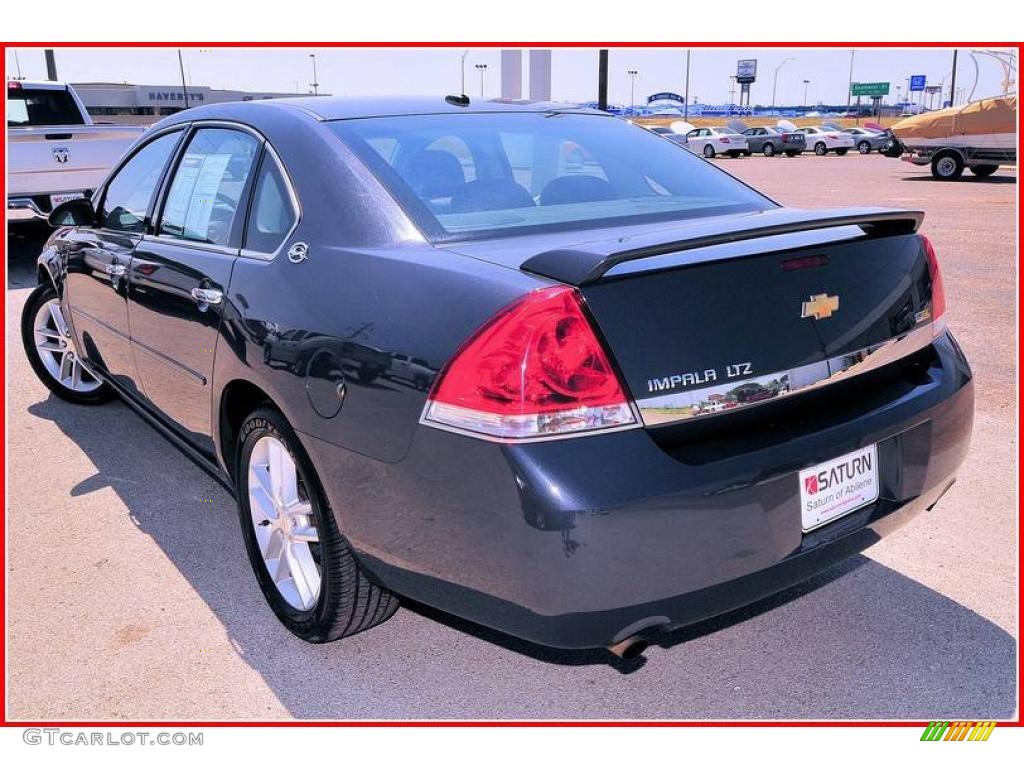 2008 Impala LTZ - Slate Metallic / Ebony Black photo #3