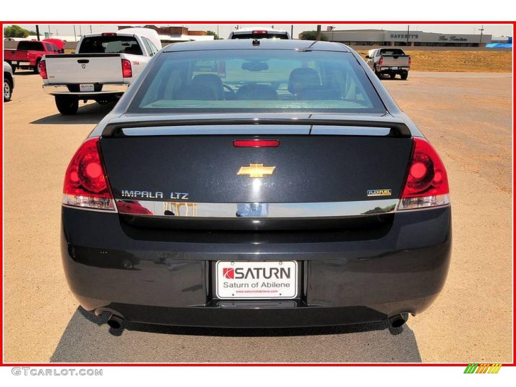 2008 Impala LTZ - Slate Metallic / Ebony Black photo #4